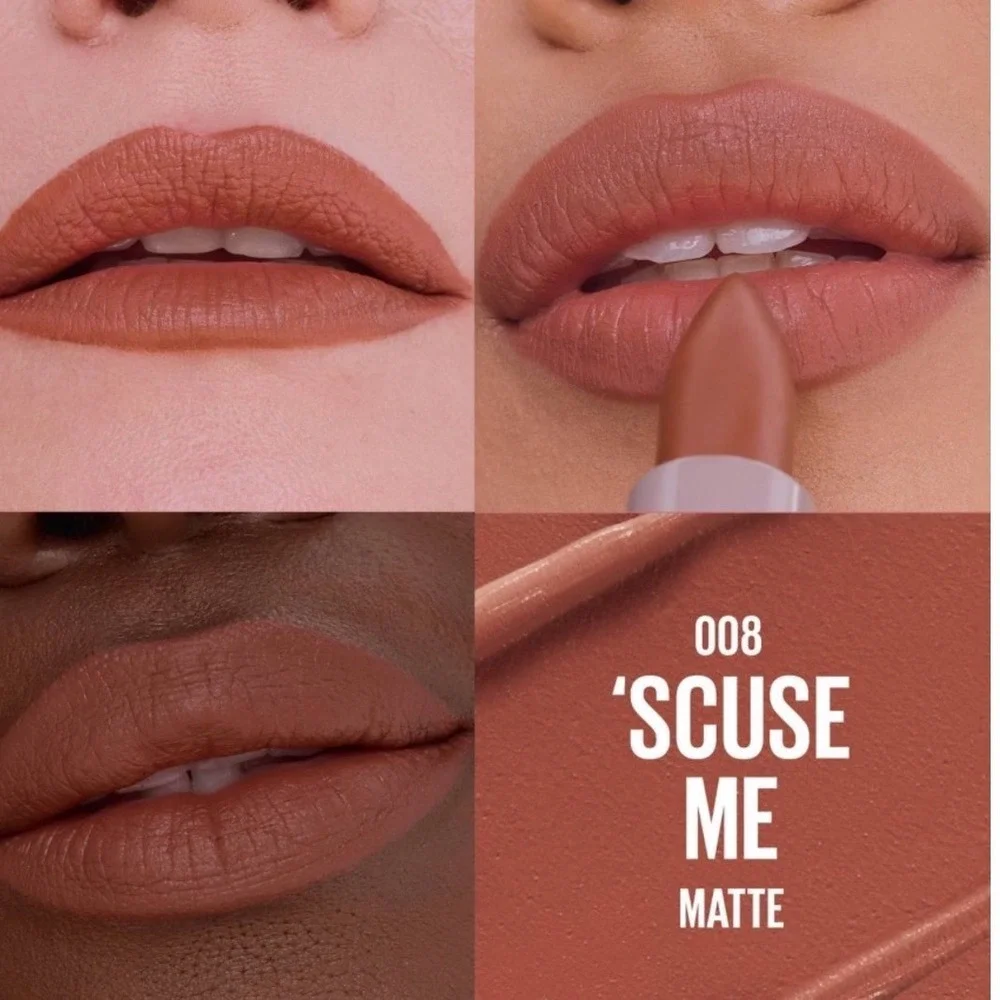 Maybelline Color Sensational Ultimatte Slim Lipstick 008 Scuse Me Matte Sealed